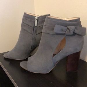 Nine West Peek A Boo Heeled Booties